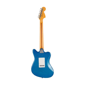 Fender Japan Ltd Ed Super Sonic Electric Guitar, RW FB, Blue Sparkle