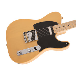 Fender Japan Traditional II 50s Telecaster Electric Guitar, Maple FB, Butterscotch Blonde