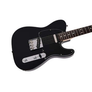 Fender Japan Traditional II 70s Telecaster Electric Guitar, RW FB, Black