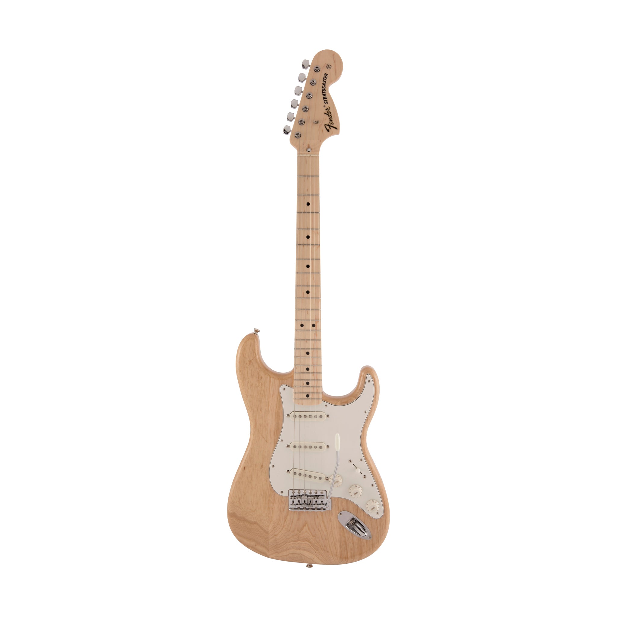 Fender Japan Traditional II 70s Stratocaster Electric Guitar, Maple FB, Natural