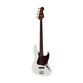 Fender Japan Traditional II 60s Jazz Bass Guitar, Roasted Maple Neck / RW FB, Olympic White