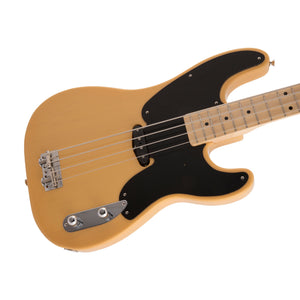 Fender Japan Traditional II Original 50s Precision Bass Guitar, Maple FB, Butterscotch Blonde