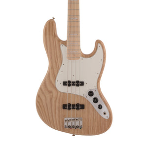 Fender Japan Heritage 70s Jazz Bass Guitar, Maple FB, Natural