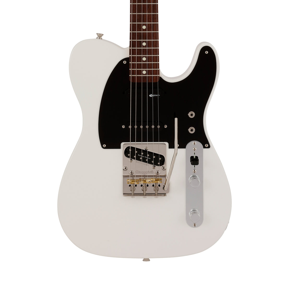 Fender Japan Miyavi Telecaster Electric Guitar, RW FB, Arctic
