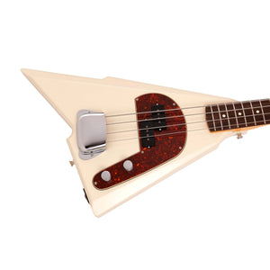 Fender Hama Okamoto Signature Katana Bass Guitar, Olympic White