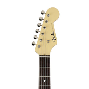 Fender Japan Scandal Mami Stratocaster Electric Guitar, RW FB, Vintage White Omochi