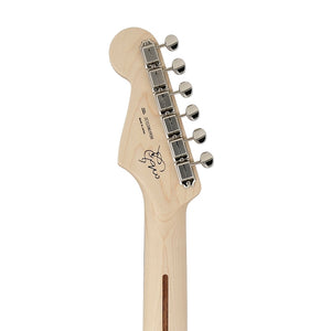 Fender Japan Scandal Mami Stratocaster Electric Guitar, RW FB, Vintage White Omochi