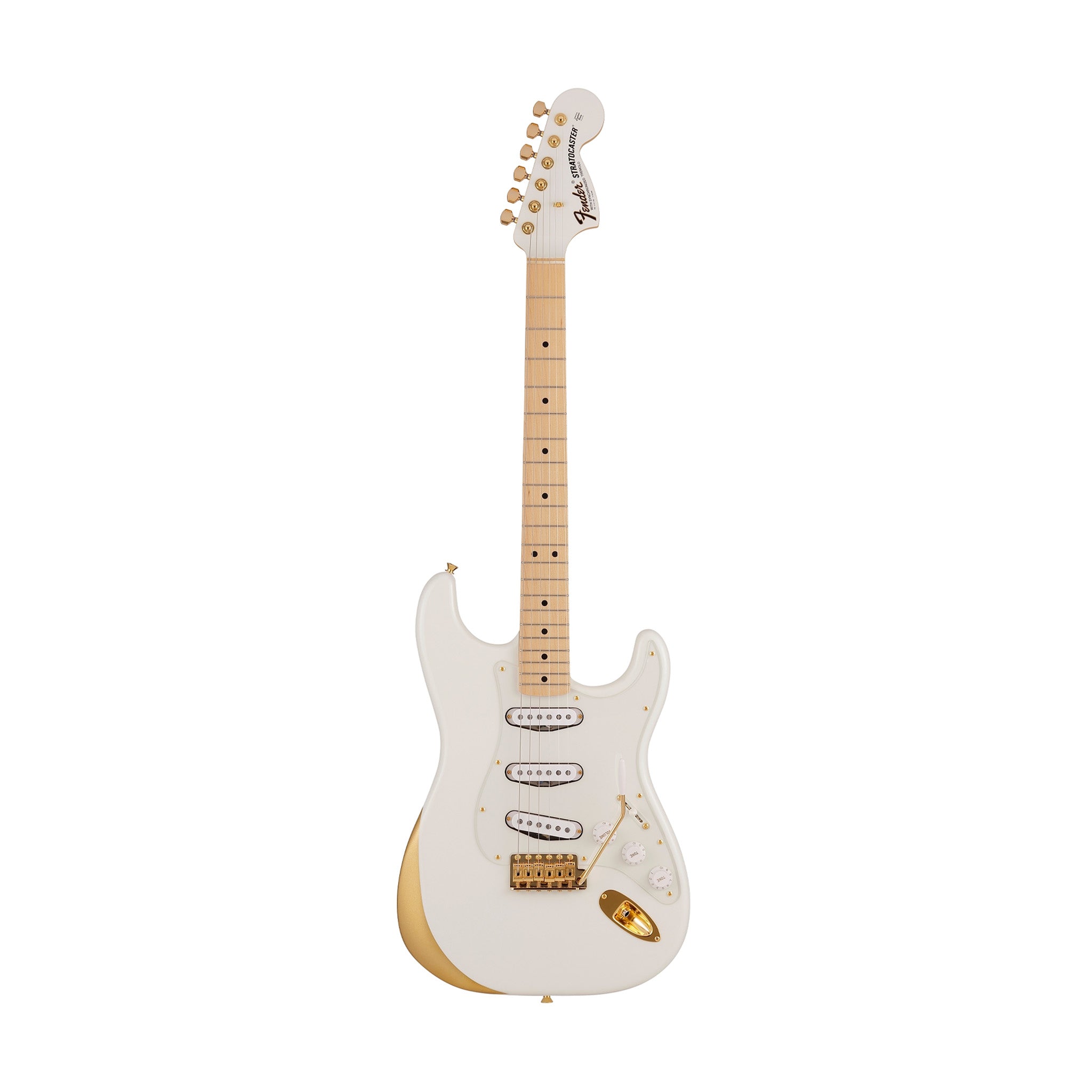 Fender Japan Ken Stratocaster Experiment NO.1 Electric Guitar, Maple FB, White