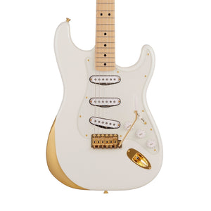 Fender Japan Ken Stratocaster Experiment NO.1 Electric Guitar, Maple FB, White