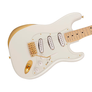 Fender Japan Ken Stratocaster Experiment NO.1 Electric Guitar, Maple FB, White
