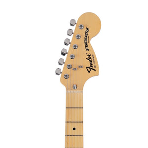 Fender Japan Limited International Color Stratocaster Electric Guitar, Maple FB, Maui Blue