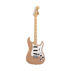Fender Japan Limited International Color Stratocaster Electric Guitar, Maple FB, Sahara Taupe