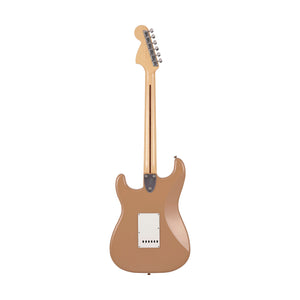 Fender Japan Limited International Color Stratocaster Electric Guitar, Maple FB, Sahara Taupe