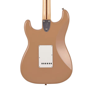 Fender Japan Limited International Color Stratocaster Electric Guitar, Maple FB, Sahara Taupe