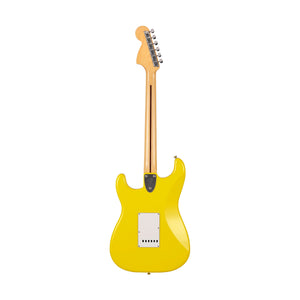 Fender Japan Limited International Color Stratocaster Electric Guitar, Maple FB, Monaco Yellow