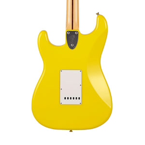Fender Japan Limited International Color Stratocaster Electric Guitar, Maple FB, Monaco Yellow