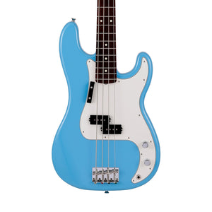 Fender Japan Limited International Color Precision Bass Electric Guitar, RW FB, Maui Blue