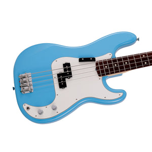 Fender Japan Limited International Color Precision Bass Electric Guitar, RW FB, Maui Blue