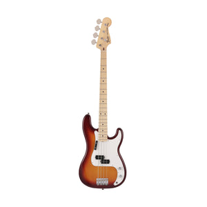 Fender Japan Limited International Color Precision Bass Electric Guitar, Maple FB, Sienna Burst