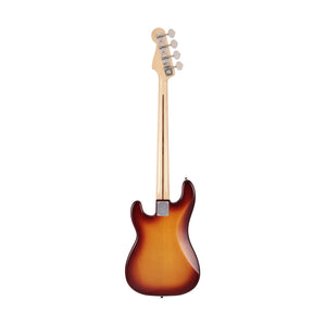 Fender Japan Limited International Color Precision Bass Electric Guitar, Maple FB, Sienna Burst