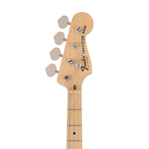 Fender Japan Limited International Color Precision Bass Electric Guitar, Maple FB, Morocco Red