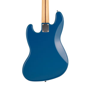 Fender Japan Hybrid II Jazz Bass Guitar, RW FB, Forest Blue