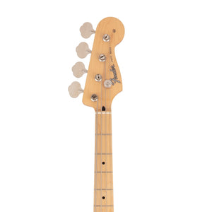 Fender Japan Hybrid II Jazz Bass Guitar, Maple FB, Black