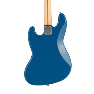 Fender Japan Hybrid II Jazz Bass Guitar, Maple FB, Forest Blue