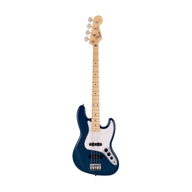 Fender Japan Hybrid II Jazz Bass Guitar, Maple FB, Indigo Transparent