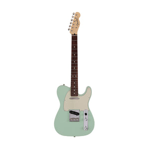 Fender Japan Junior Collection Telecaster Electric Guitar, RW FB, Satin Surf Green