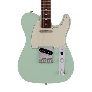 Fender Japan Junior Collection Telecaster Electric Guitar, RW FB, Satin Surf Green