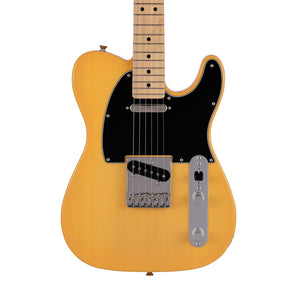 Fender Japan Junior Collection Telecaster Electric Guitar, Maple FB, Butterscotch Blonde