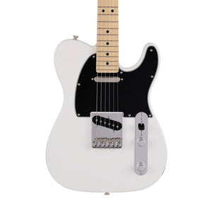 Fender Japan Junior Collection Telecaster Electric Guitar, Maple FB, Arctic White