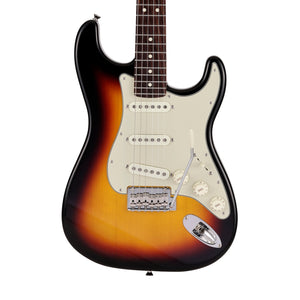 Fender Japan Junior Collection Stratocaster Electric Guitar, RW FB, 3-Color Sunburst