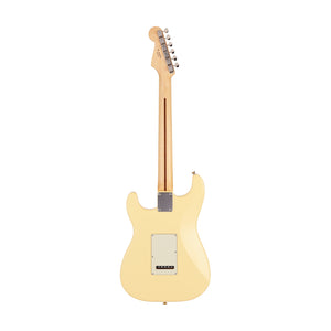 Fender Japan Junior Collection Stratocaster Electric Guitar, RW FB, Satin Vintage White