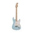 Fender Japan Junior Collection Stratocaster Electric Guitar, Maple FB, Satin Daphne Blue