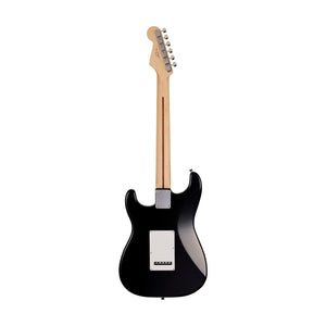 Fender Japan Junior Collection Stratocaster Electric Guitar, Maple FB, Black