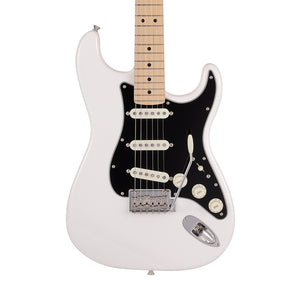 Fender Japan Junior Collection Stratocaster Electric Guitar, Maple FB, Arctic White