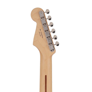 Fender Japan Junior Collection Stratocaster Electric Guitar, Maple FB, Arctic White