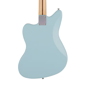 Fender Japan Junior Collection Jazzmaster Electric Guitar, RW FB, Satin Daphne Blue