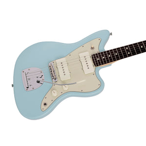 Fender Japan Junior Collection Jazzmaster Electric Guitar, RW FB, Satin Daphne Blue