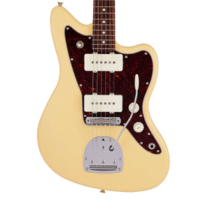 Fender Japan Junior Collection Jazzmaster Electric Guitar, RW FB, Satin Vintage White