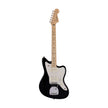 Fender Japan Junior Collection Jazzmaster Electric Guitar, Maple FB, Black