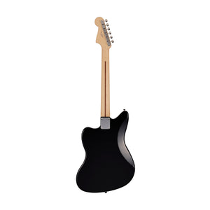 Fender Japan Junior Collection Jazzmaster Electric Guitar, Maple FB, Black
