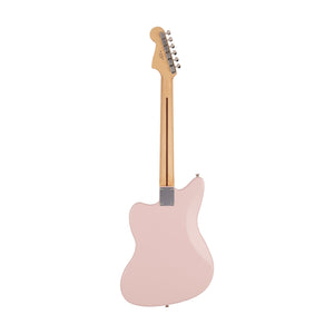 Fender Japan Junior Collection Jazzmaster Electric Guitar, Maple FB, Satin Shell Pink