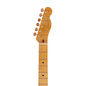 Fender 2021 MIJ Ltd Collection F Hole Telecaster Thinline Guitar w/Case, Vintage Natural