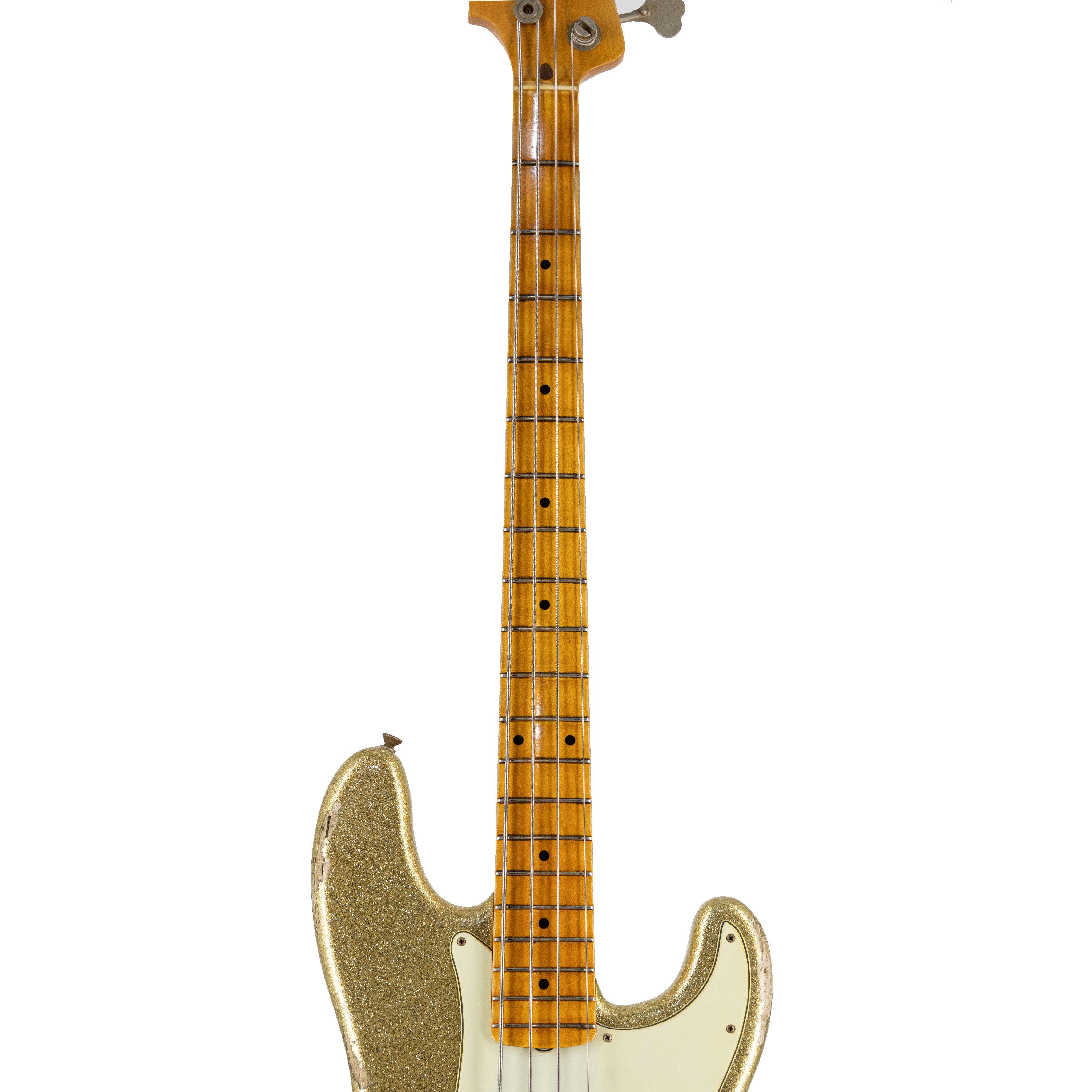 J Fender Bass Heavy Relic Champagne Gold Fender Custom Shop