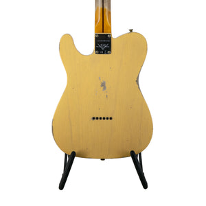 Fender Custom Shop Ltd Ed 1951 HS Telecaster Relic Electric Guitar, Aged Nocaster Blonde