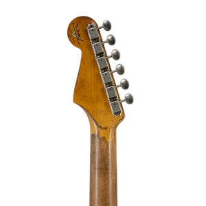 Fender Custom Shop Ltd Ed Roasted 1961 Super Heavy Relic Stratocaster Guitar, Aged 3 Tone Sunburst
