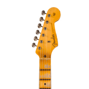 Fender Custom Shop 1958 Stratocaster Relic Electric Guitar, Faded Aged Candy Apple Red